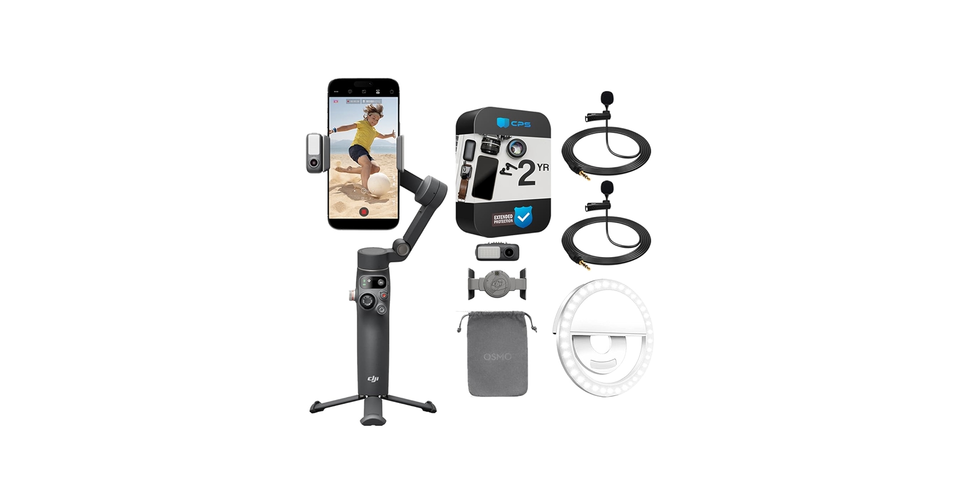 Amazon.com: DJI Osmo Mobile 7P Gimbal Stabilizer for Smartphone 3