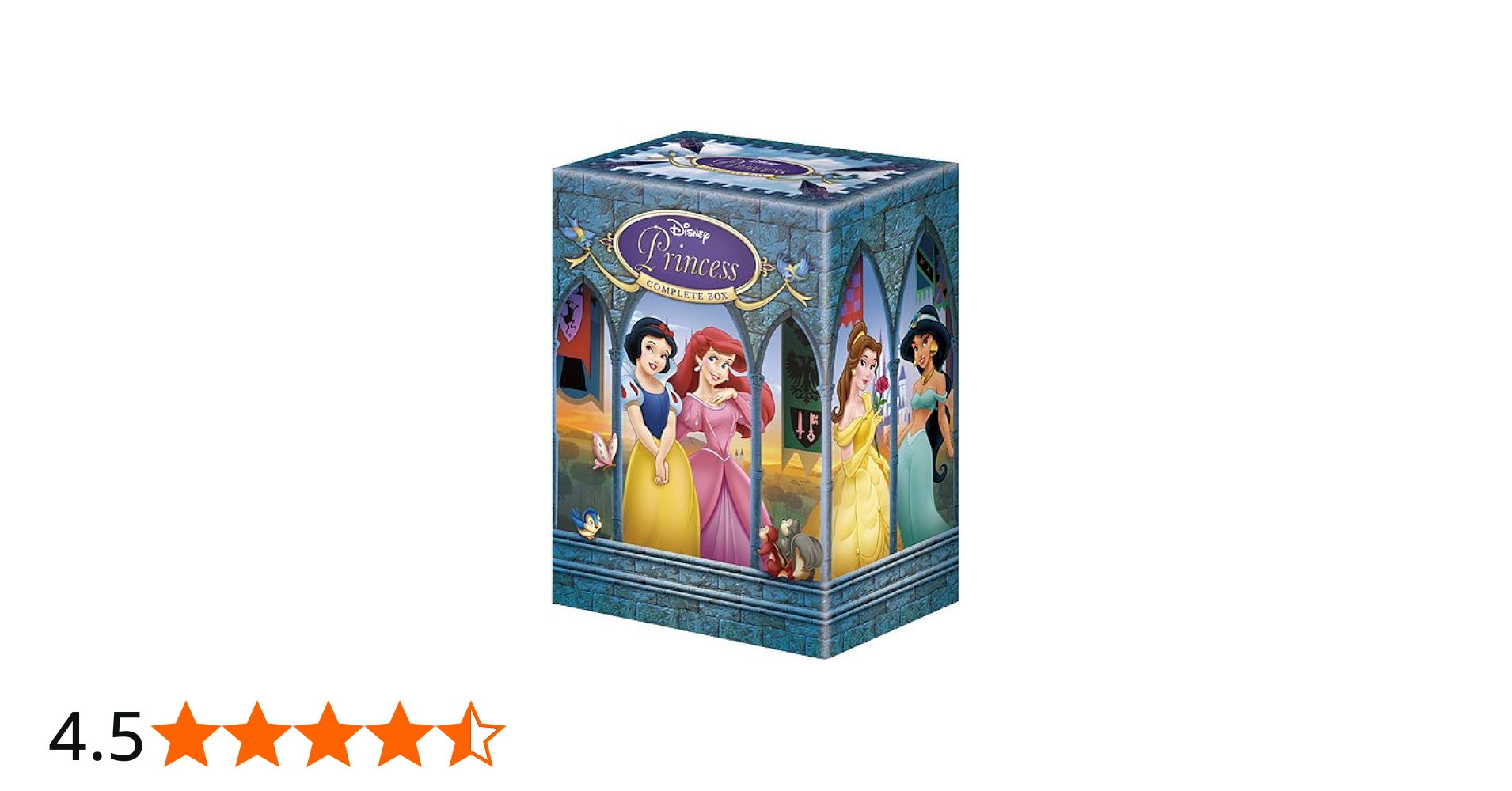 Amazon.co.jp: ディズニープリンセス コンプリートBOX (期間限定) [DVD