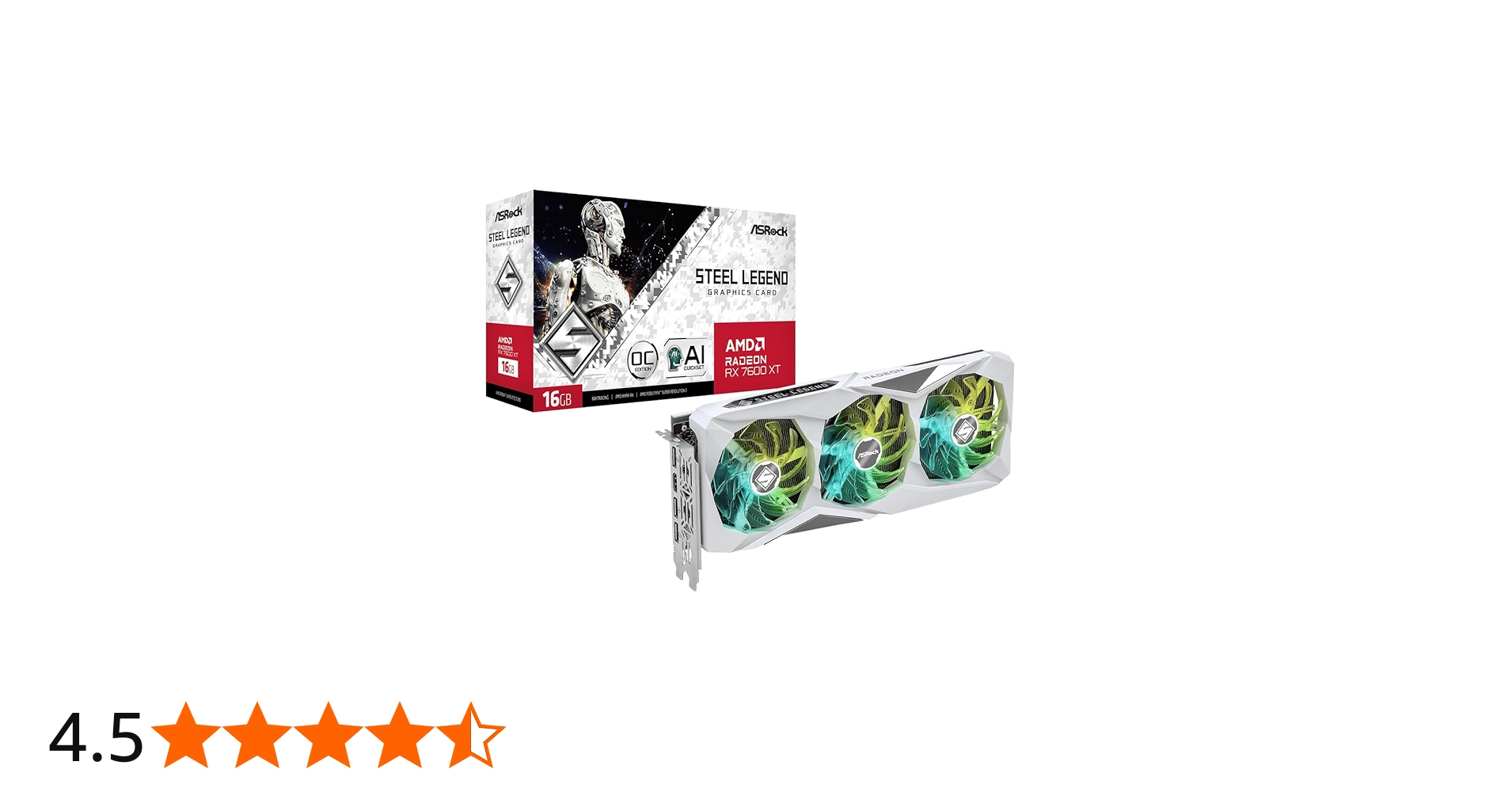 Amazon | ASRock Radeon / RX7600XT 搭載 グラフィックボード GDDR6