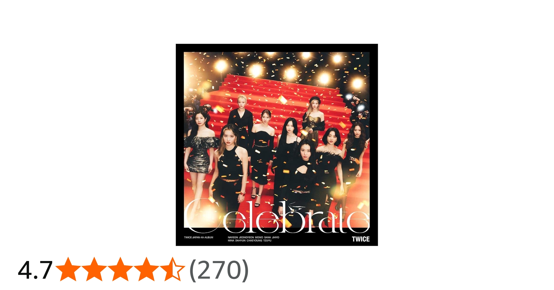 Amazon.co.jp: Celebrate (通常盤) - TWICE: ミュージック