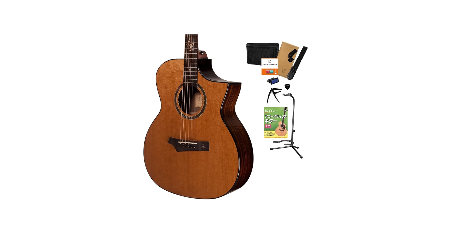 Amazon | Gopher Wood Guitars i320RCE-JP/Origin アコースティック