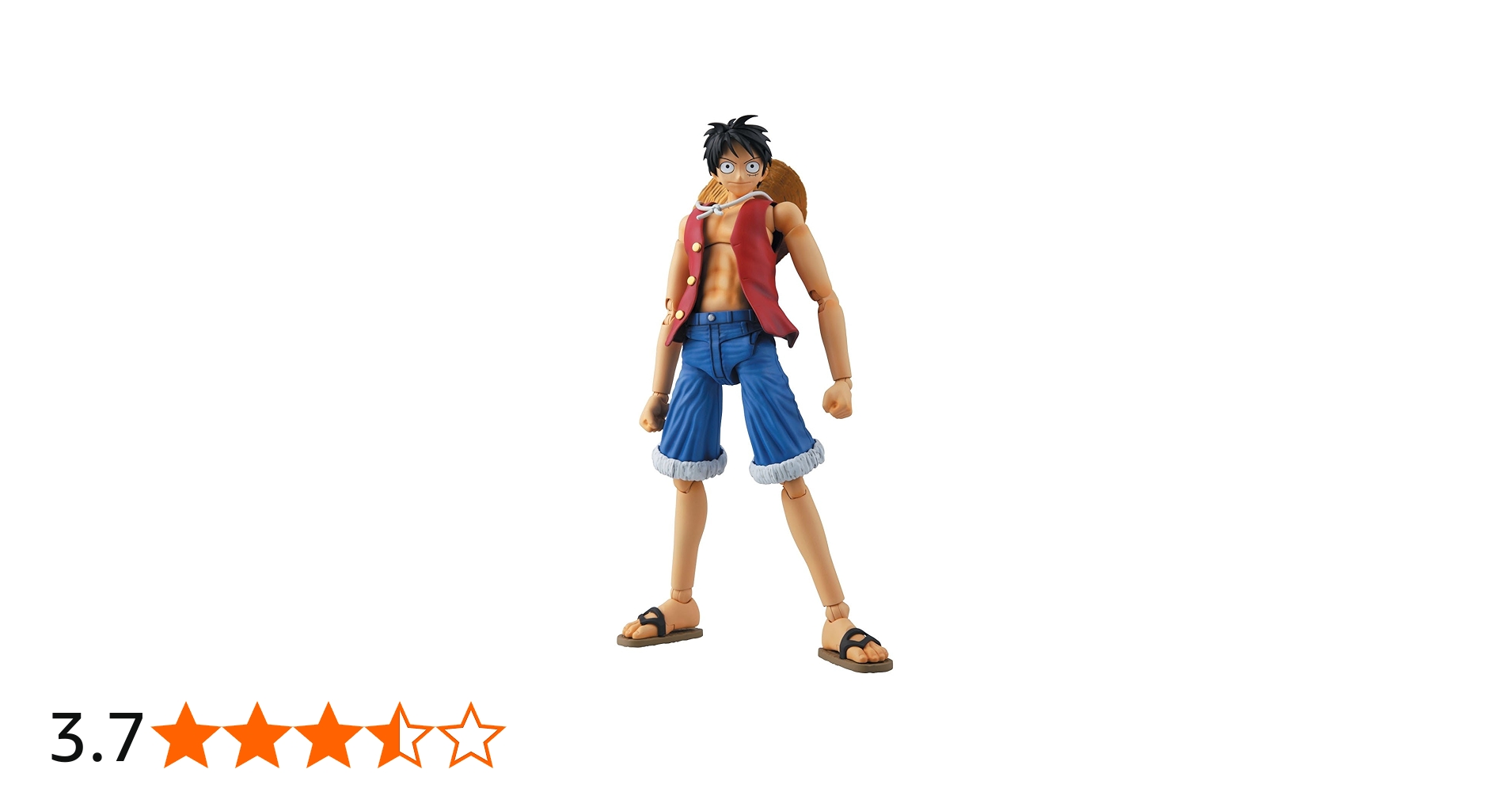 Amazon.co.jp: MG FIGURERISE 1/8 ワンピース ルフィ (From TV