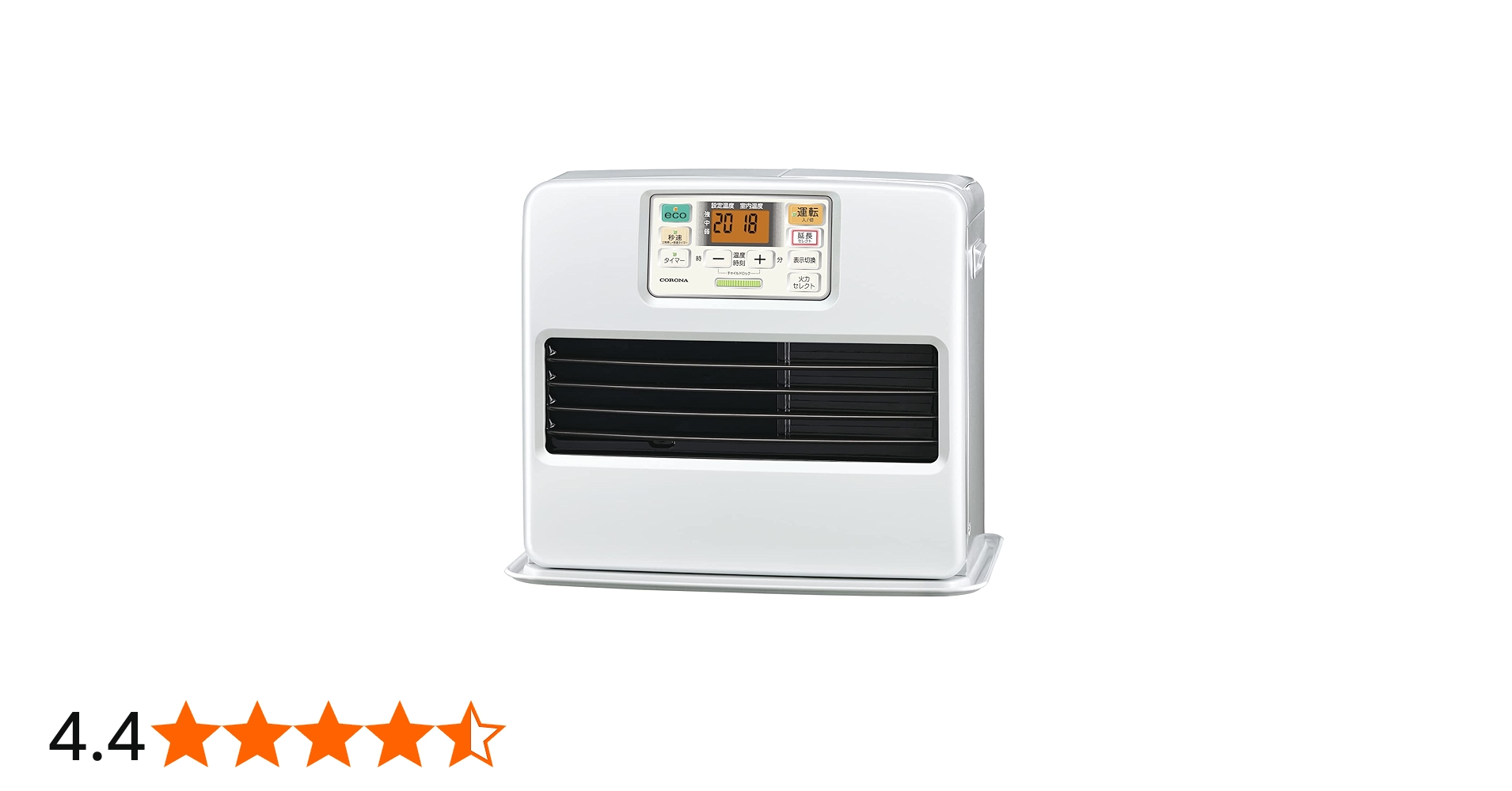 Amazon.co.jp : コロナ 石油ファンヒーター パールホワイト FH