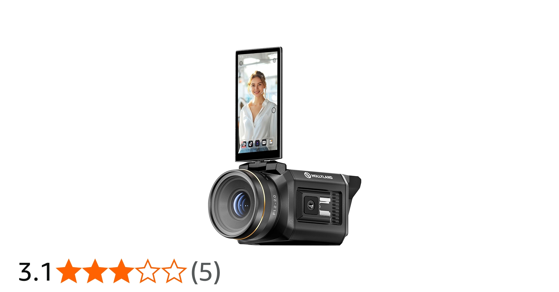 Amazon | HOLLYLAND-VenusLiv V2-ライブ配信カメラ-LAN/WIFI接続-4K30p