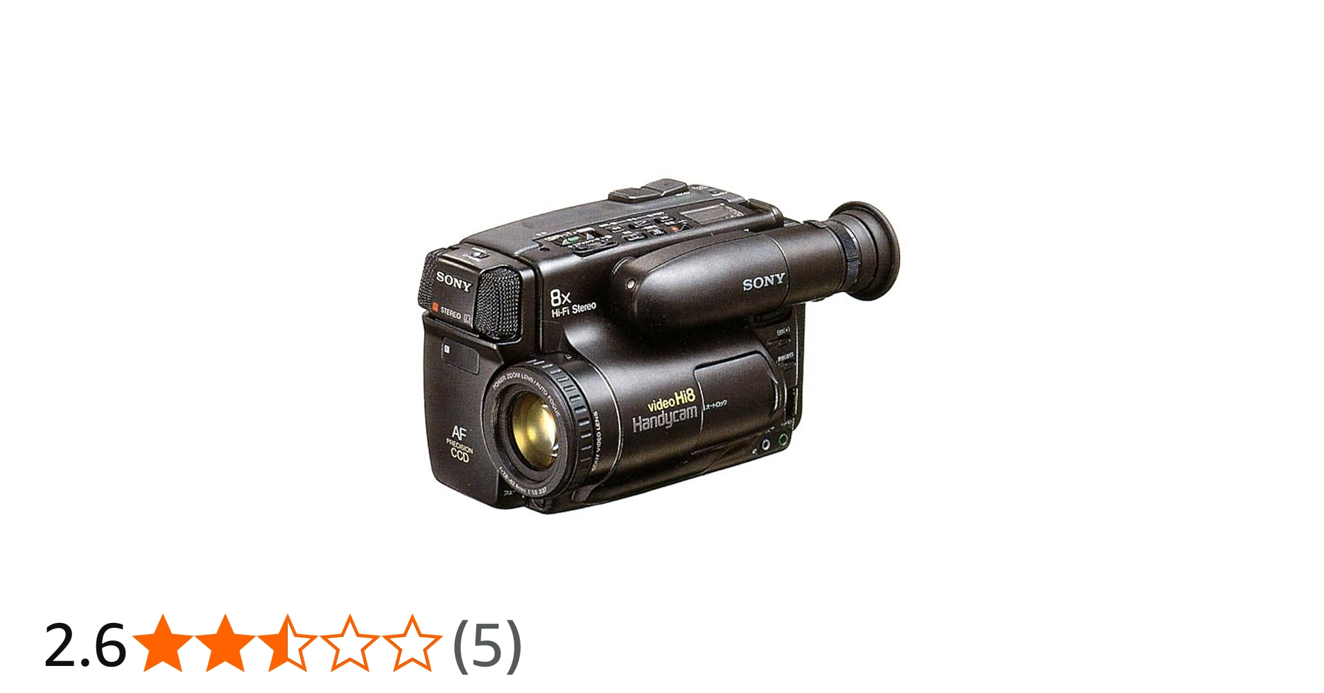 Amazon | SONY CCD-TR705 ハンディカム Hi8ビデオカメラ | ビデオ