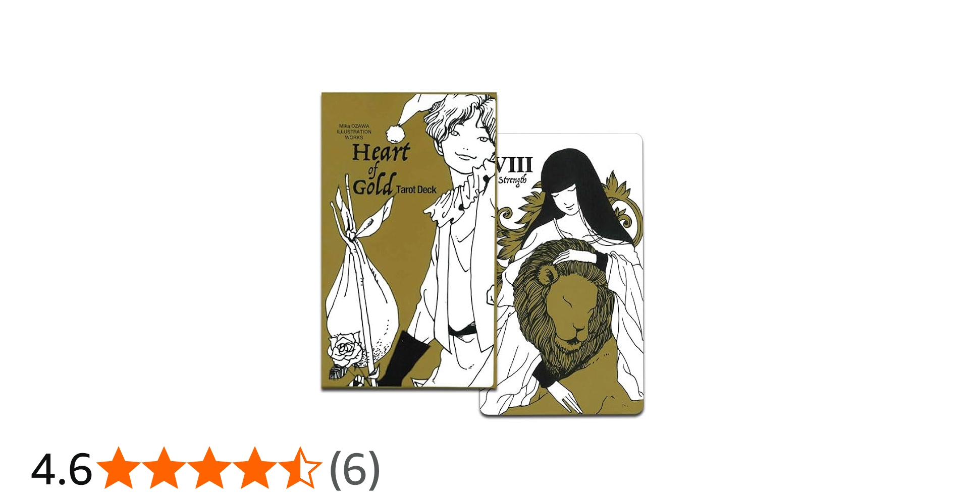 Amazon.co.jp: Heart of Gold Tarot Deck Divination Cards 78 Count