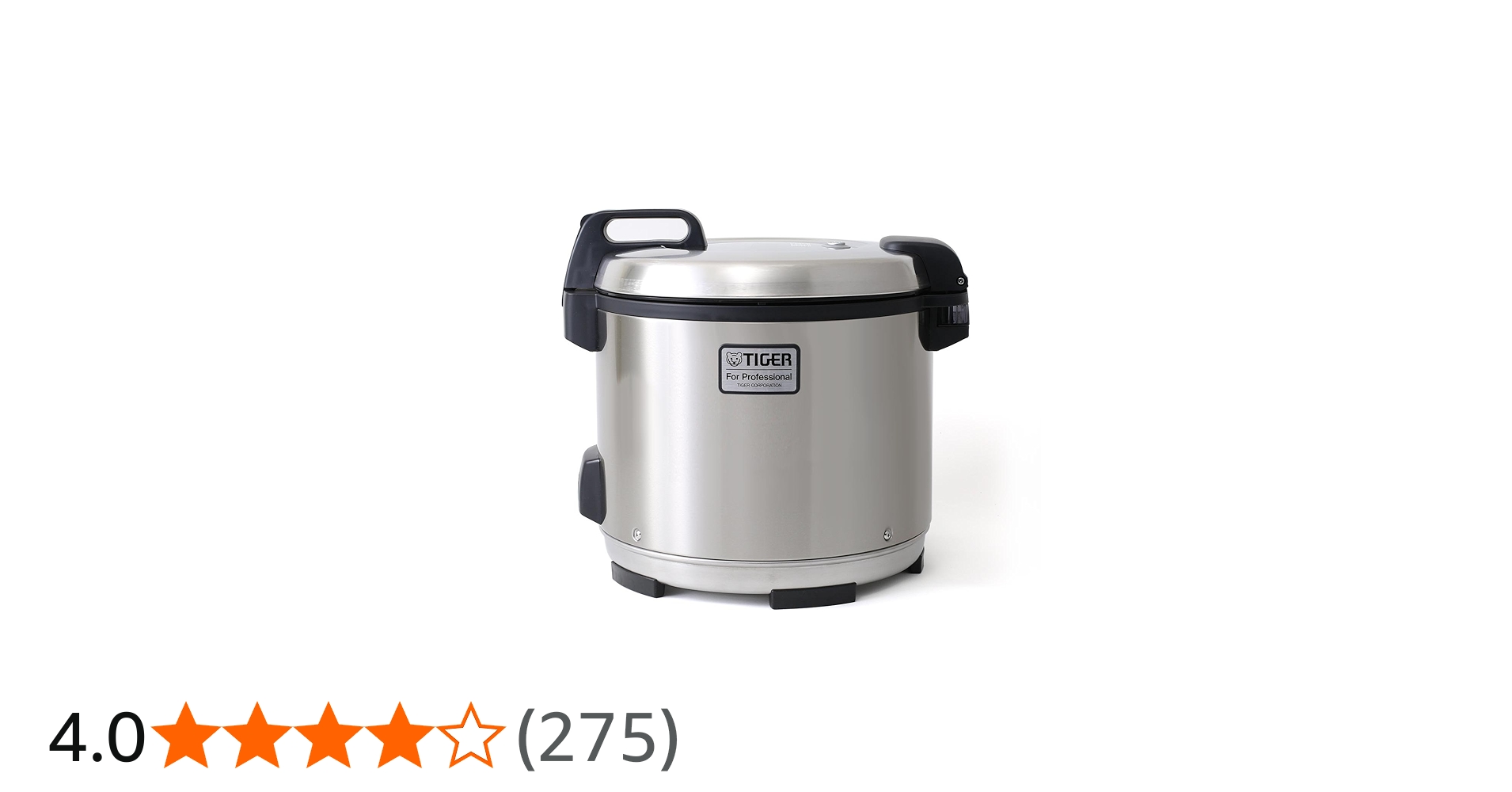 Amazon | タイガー魔法瓶(TIGER) 炊飯器 2升 業務用 ステンレスボディ