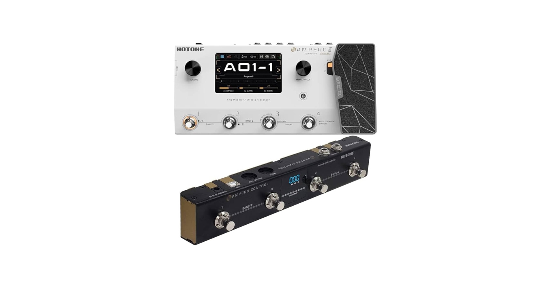 Amazon.com: Hotone Ampero II MP-350 Amp Modeler & Effects