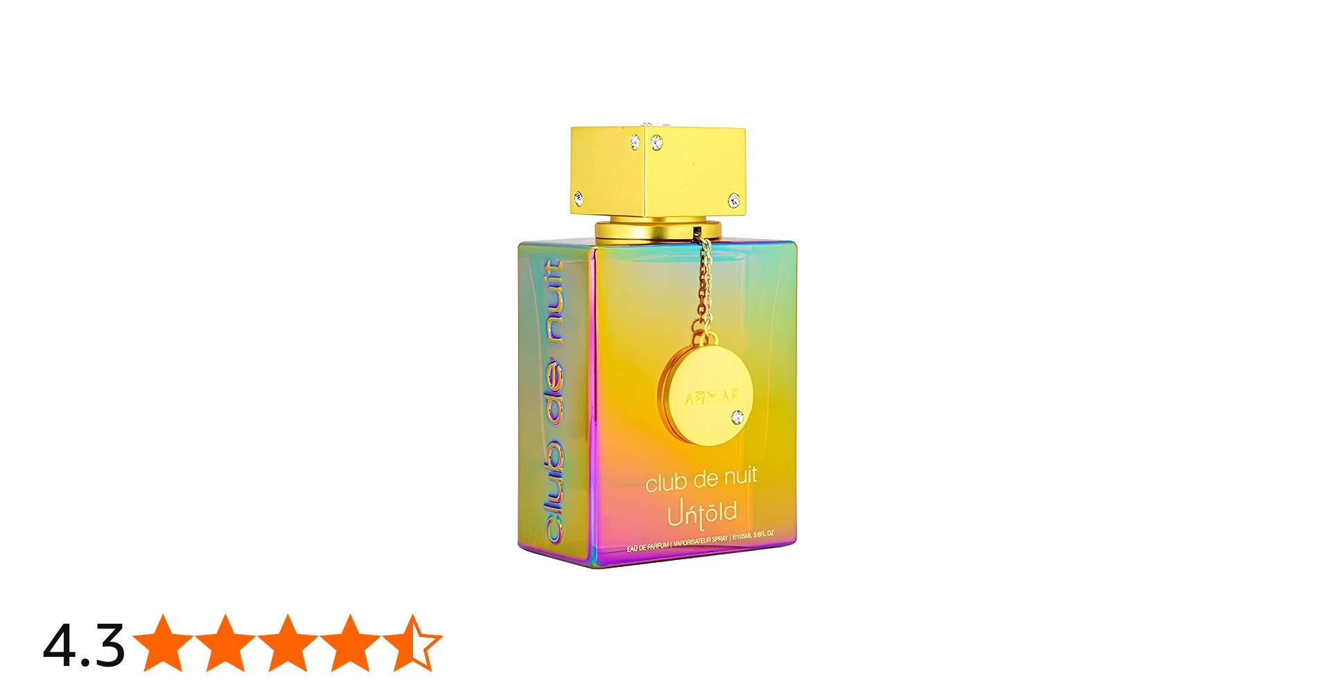 Amazon | Perfume para Caballero Armaf Club de Nuit UNTOLD 105 ml