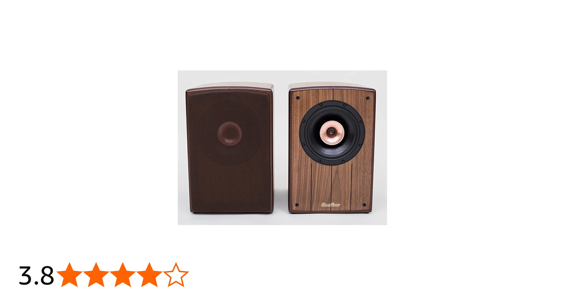 SoundArtist SC8B Coaxial Speaker HiFi Bookshelf Loudspeakers 8