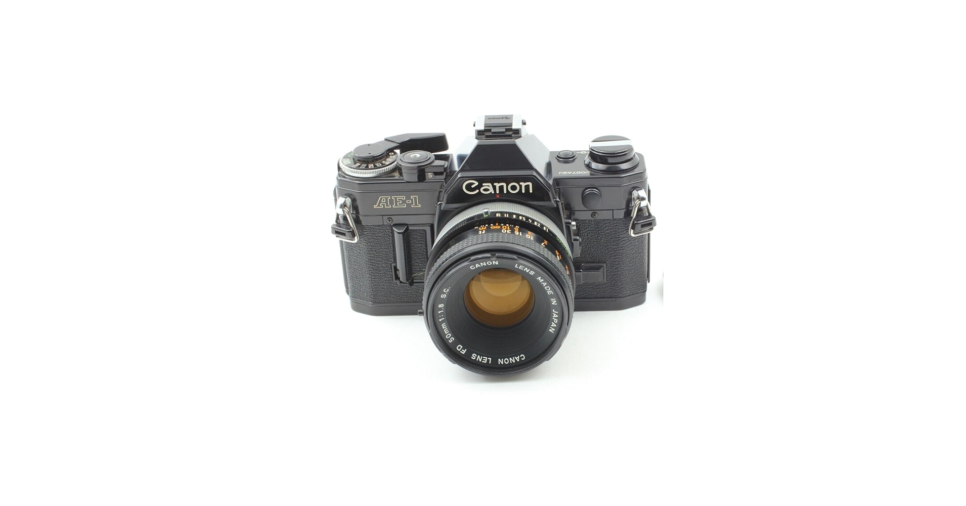 Amazon.com : Canon AE-1 35mm SLR Film Manual Focus Camera (Black
