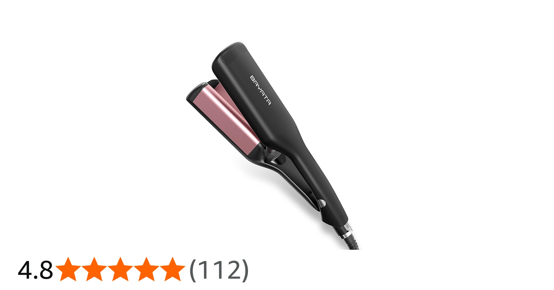 Amazon | BAYATA コテ 32mm ヘアアイロン ウェーブアイロン ワッフル