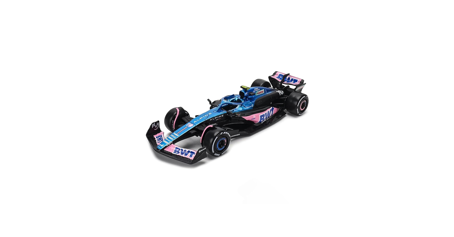 Amazon.com: Xiangtat 1:43 2023 BWT Alpine F1 Team A523 10# Pierre