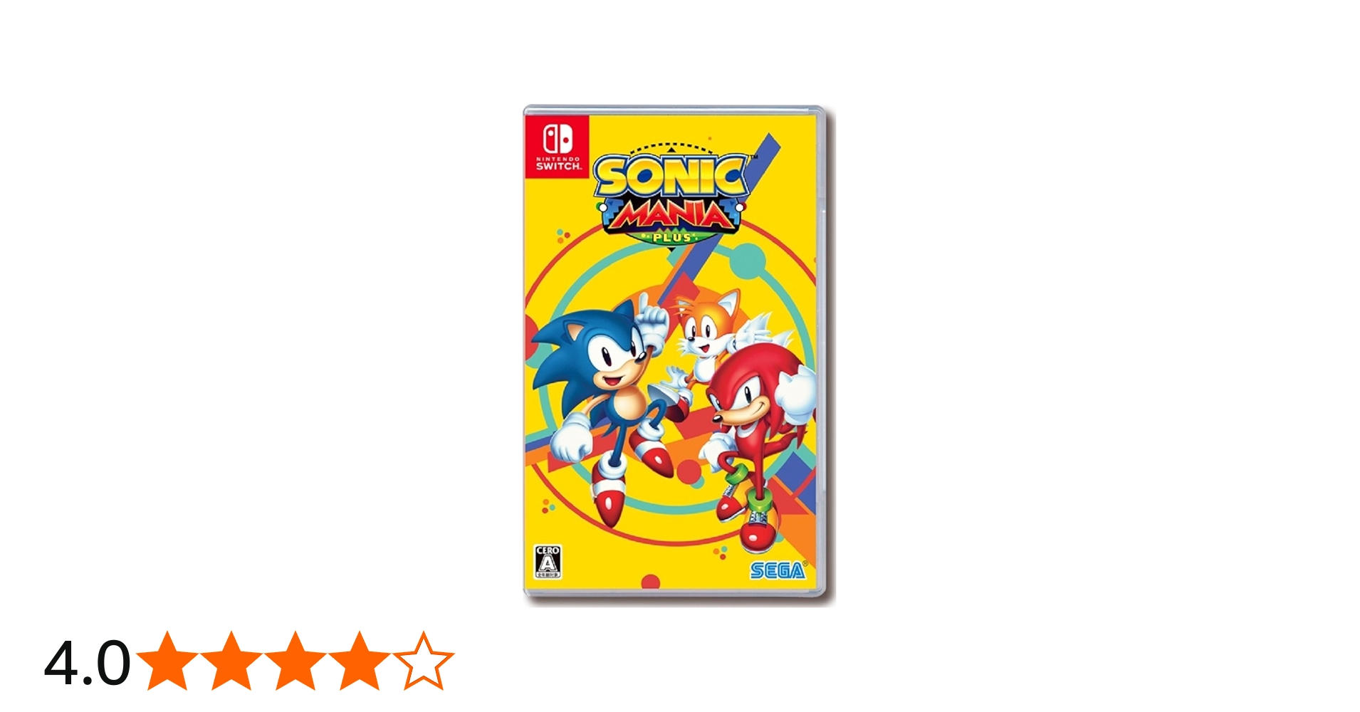 Amazon.co.jp: ソニックマニア・プラス - Switch : ゲーム