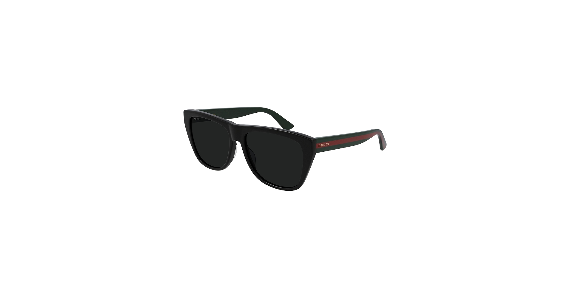 Amazon.com: Gucci GG 0926S 001 Black Plastic Square Sunglasses