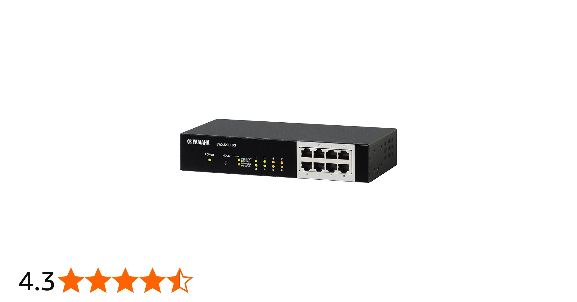 Amazon | ヤマハ スマートL2スイッチ SWX2200ー8G | ヤマハ(YAMAHA