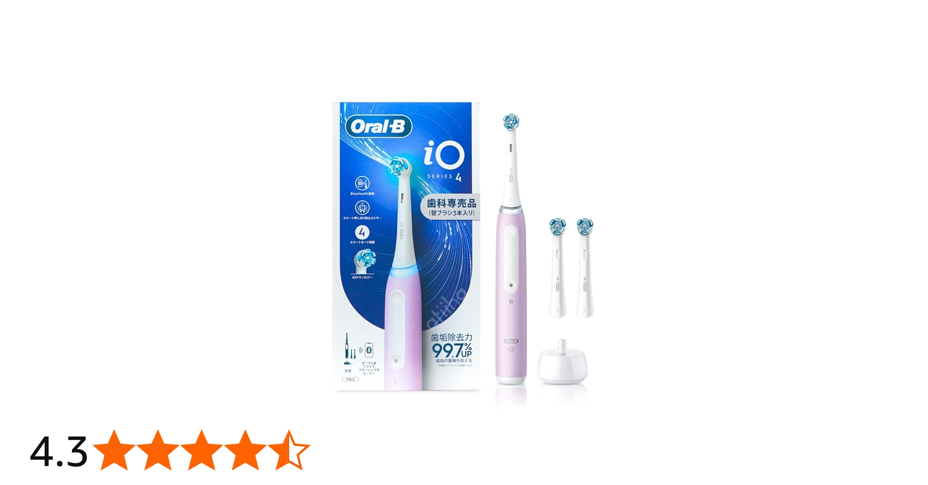 Amazon.co.jp: 電動歯ブラシ BRAUN ブラウン OralB オーラルB iO4