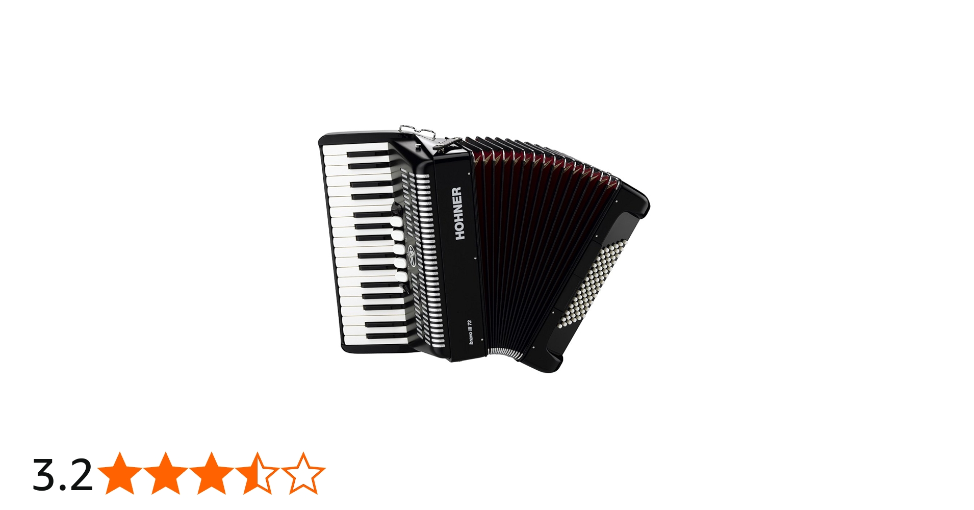 Amazon.co.jp: Hohner Bravo III ピアノアコーディオン 72ベース