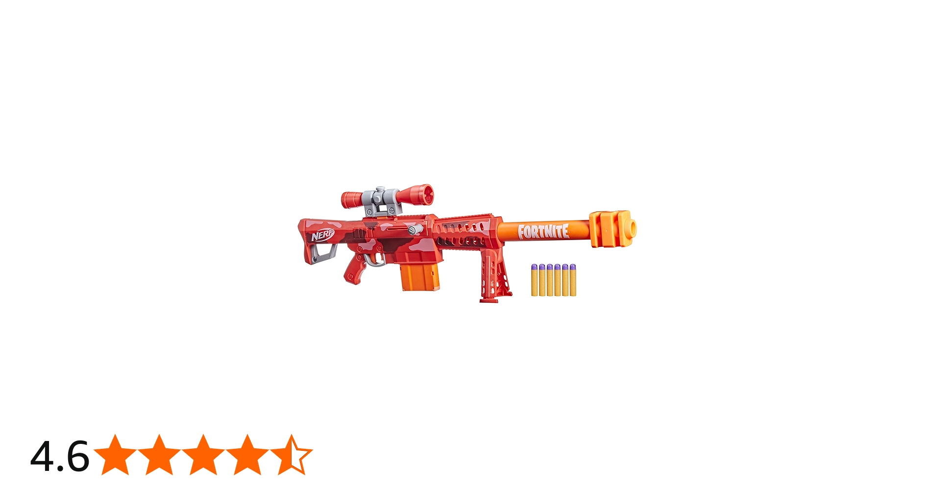 Amazon.co.jp: NERF Fortnite Heavy SR Blaster, Longest Fortnite