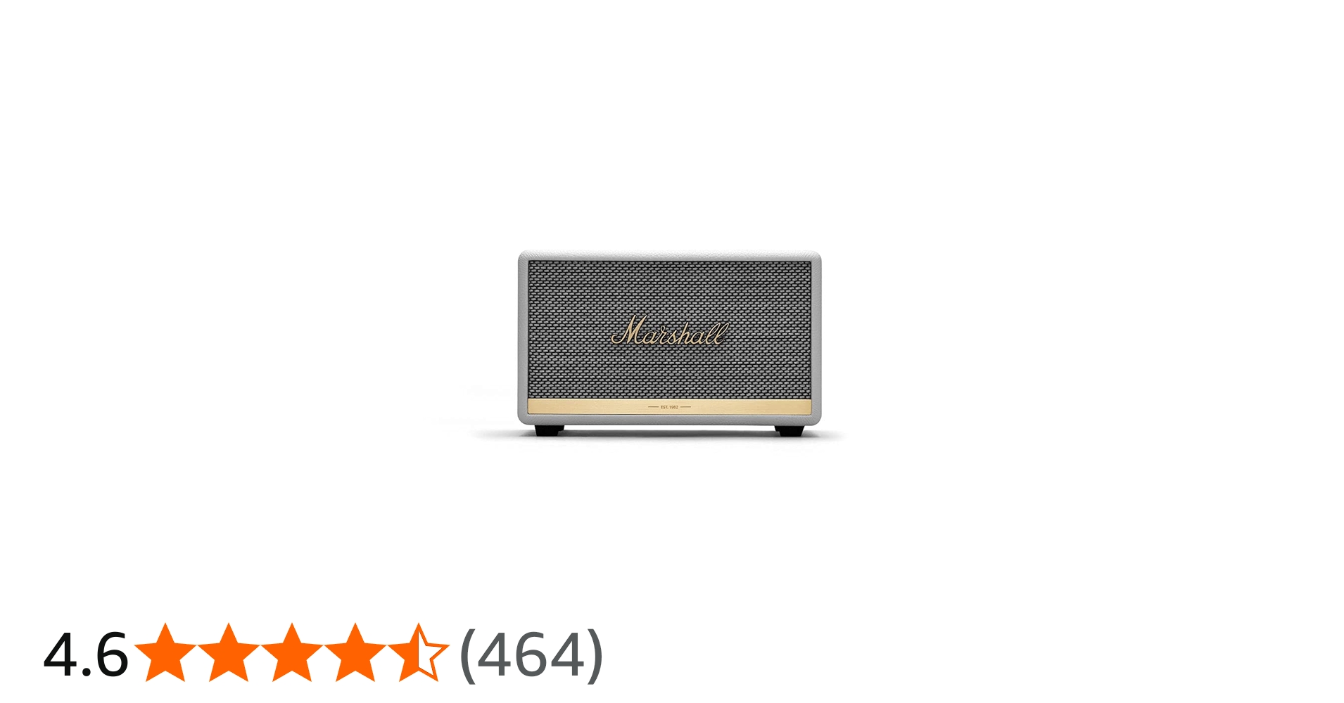 Amazon.co.jp: Marshall ACTON II Wireless Speaker, White : Electronics