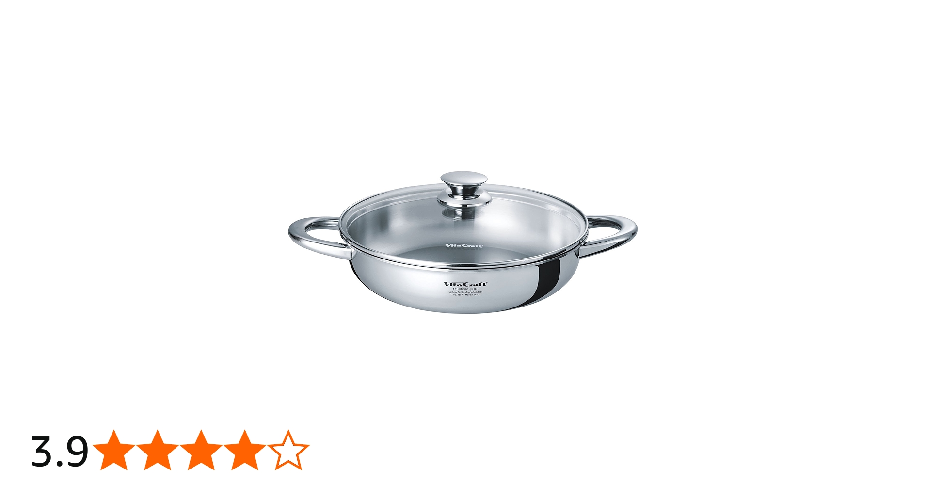 Amazon｜ビタクラフト マルチパン31cm 4859｜片手鍋・ソースパン