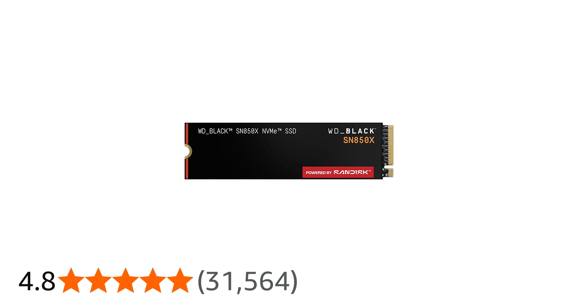 Amazon | WD_BLACK 4TB SN850X NVMe 内蔵型ゲーミングSSD ソリッド