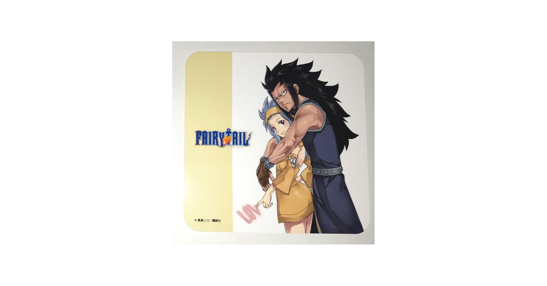 Amazon.co.jp: フェアリーテイル ガジル レビィ コースター プリンセス