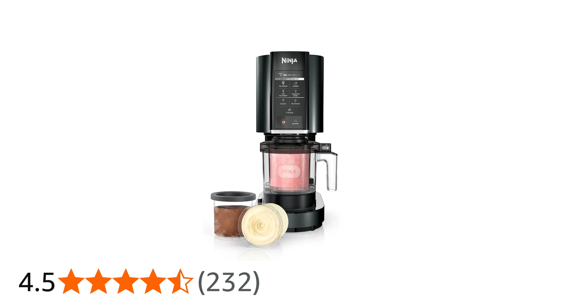 Amazon | Ninja CREAMiアイスクリーム、シャーベット、ミルクセーキ