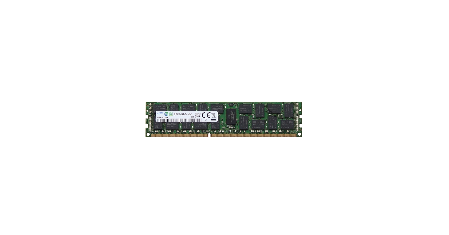 Samsung 8GB DDR3 1600MHz PC3-12800 ECC Registered DIMM 1.5V Server