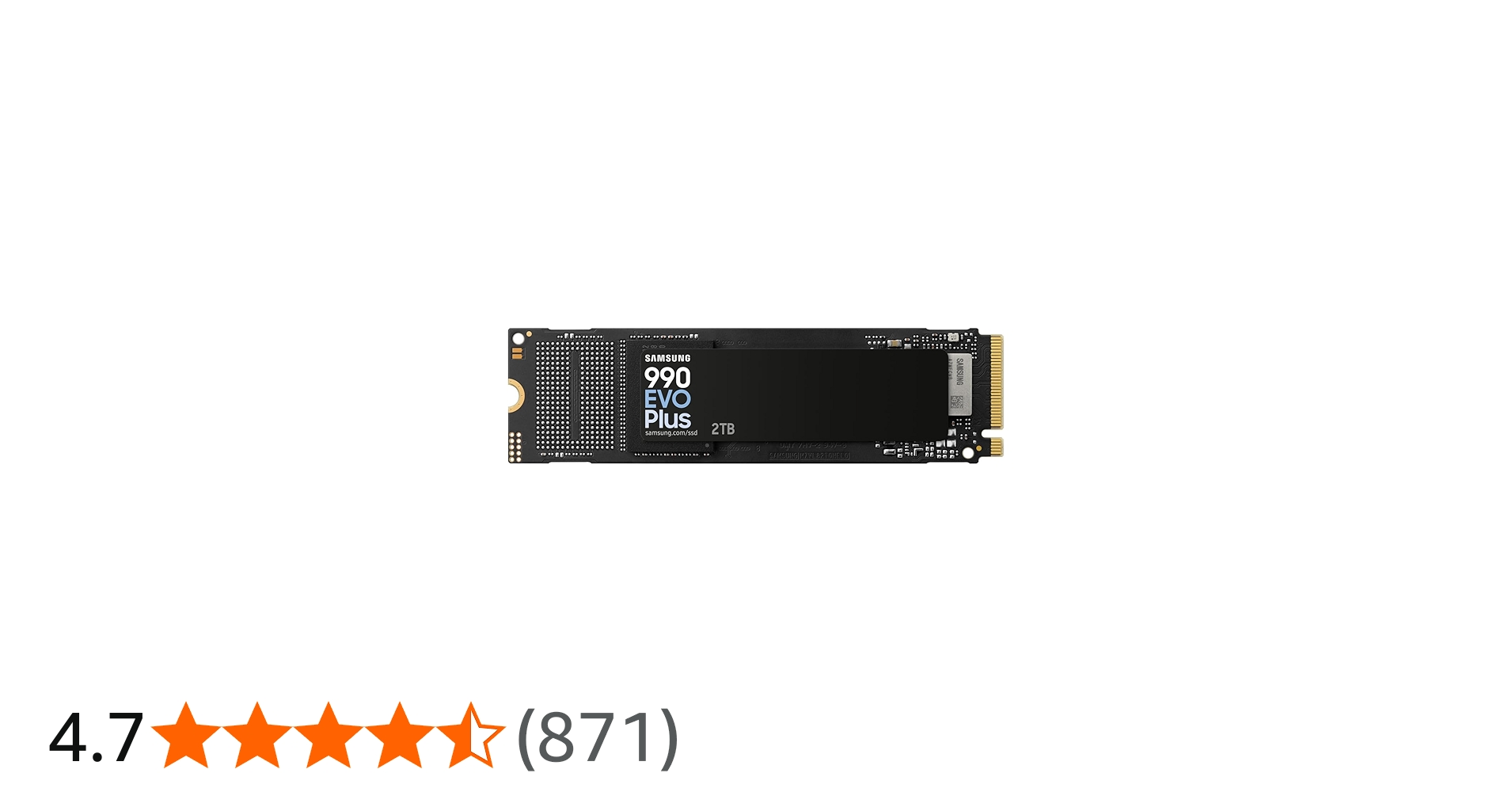Amazon.co.jp: Samsung 990 EVO Plus 2TB PCIe Gen 4.0 ×4 NVMe M.2