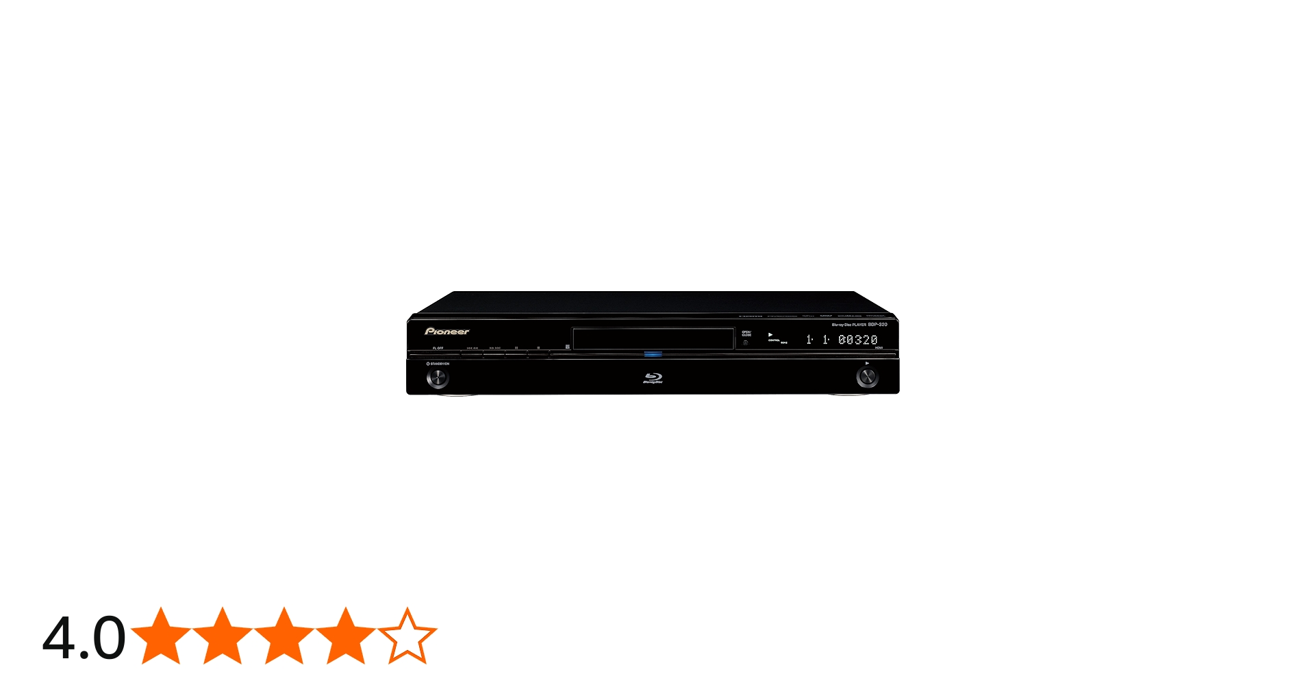 Amazon | Pioneer ブルーレイディスクプレーヤー BDP-320 | Pioneer