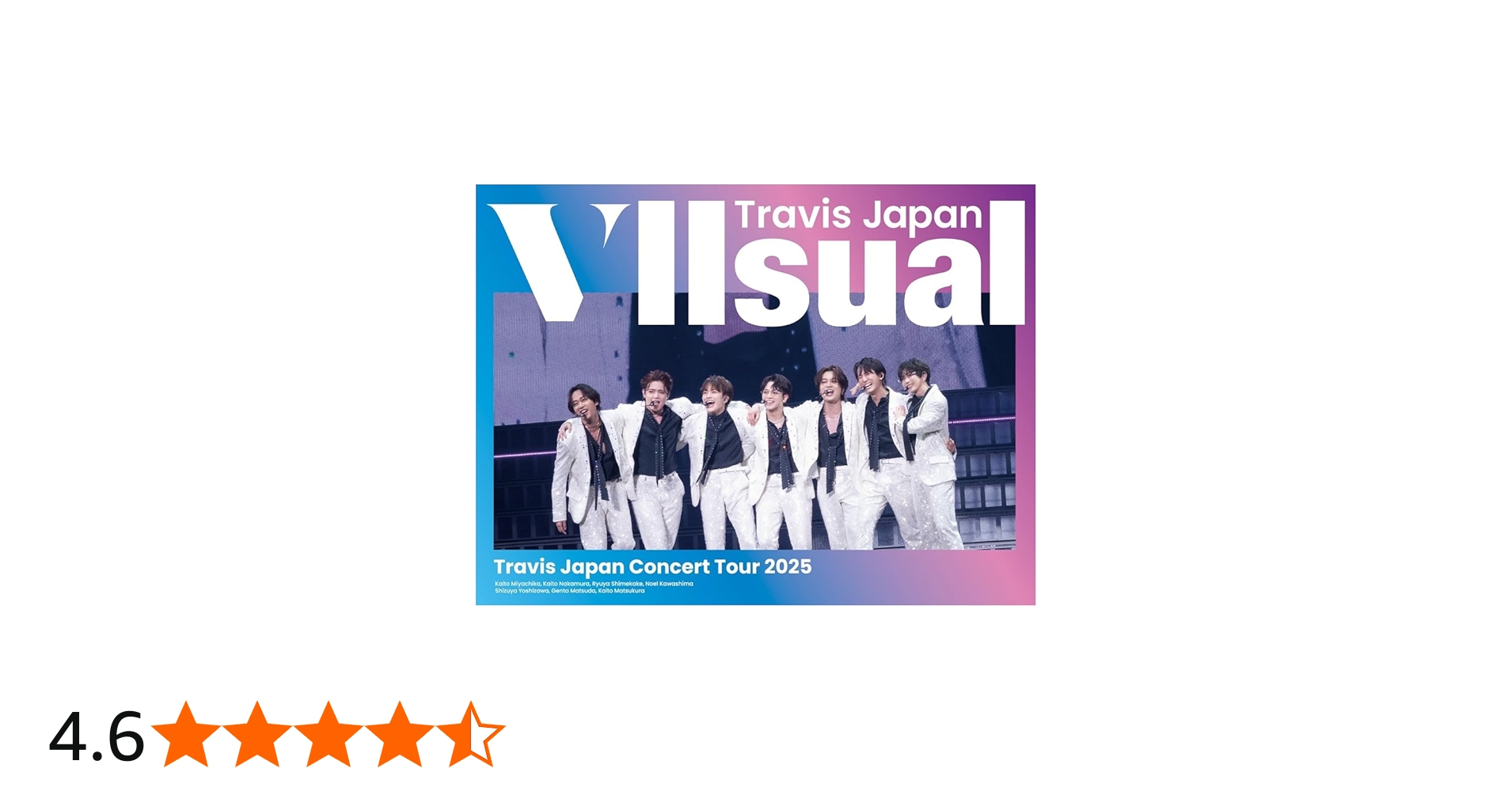 Amazon.co.jp: Travis Japan Concert Tour 2025 VIIsual (完全生産限定