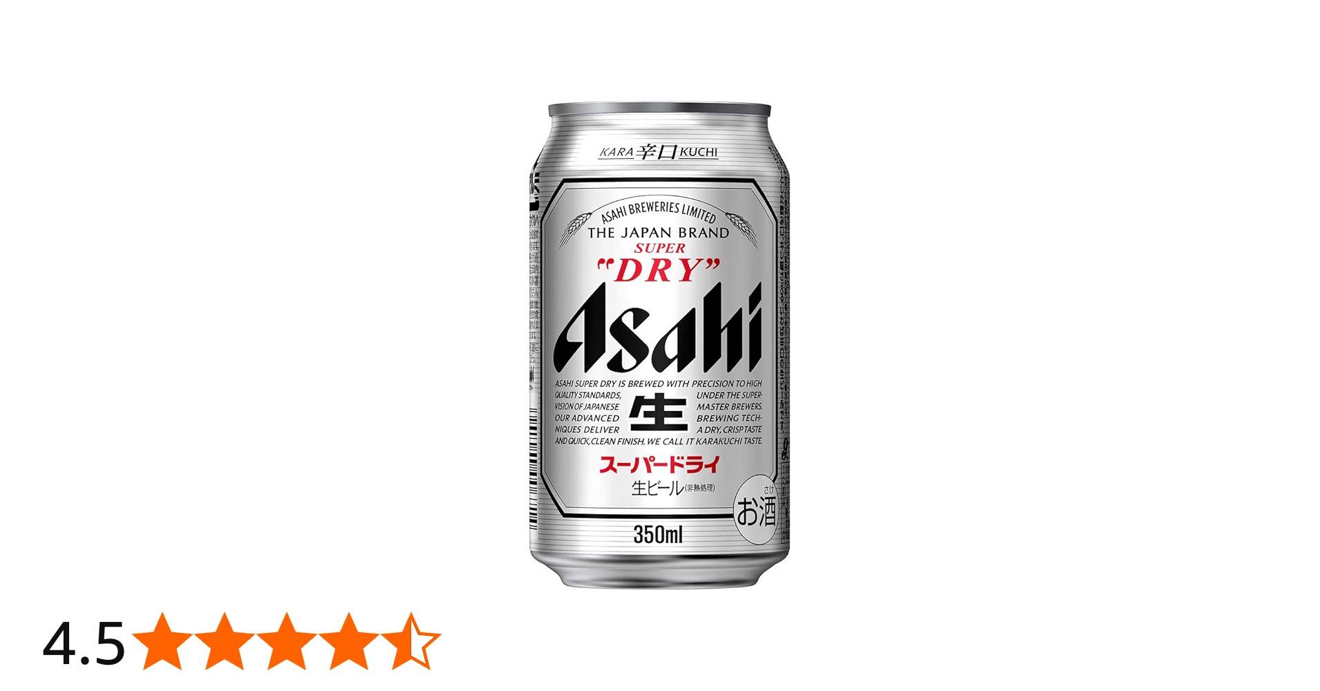 Amazon.co.jp: アサヒ スーパードライ 缶 350ml : 食品・飲料・お酒