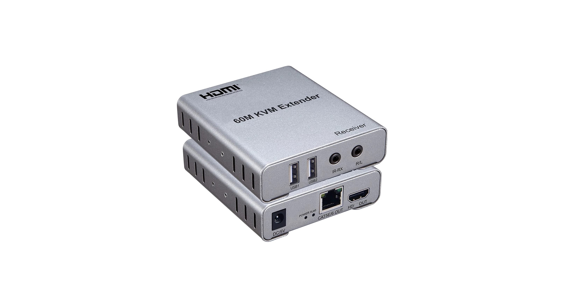 Amazon.com: 60M USB KVM HDMI Extender ，with 1080P R/L Audio by