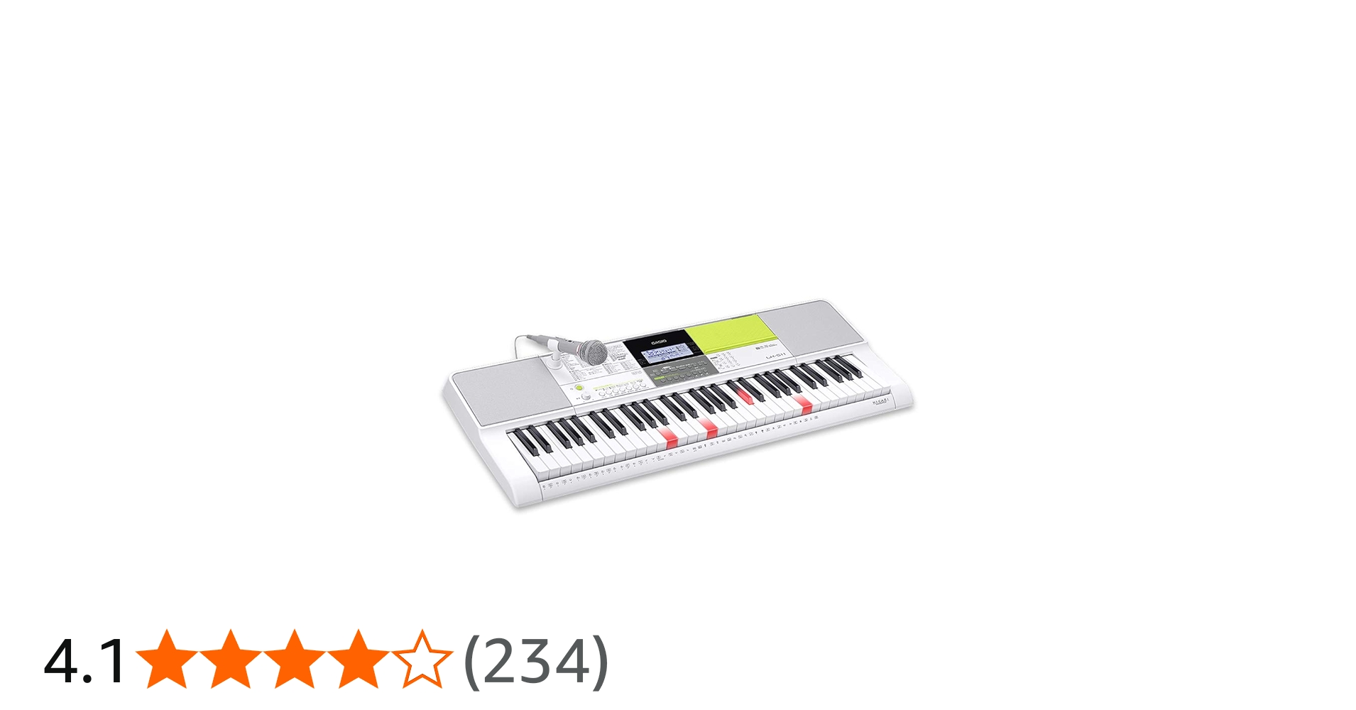 Amazon | CASIO(カシオ) 61鍵盤 電子キーボード LK-511 [光