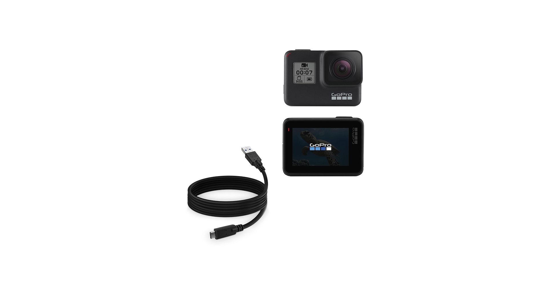 Amazon.com : BoxWave Cable Compatible with GoPro Hero 7 Black