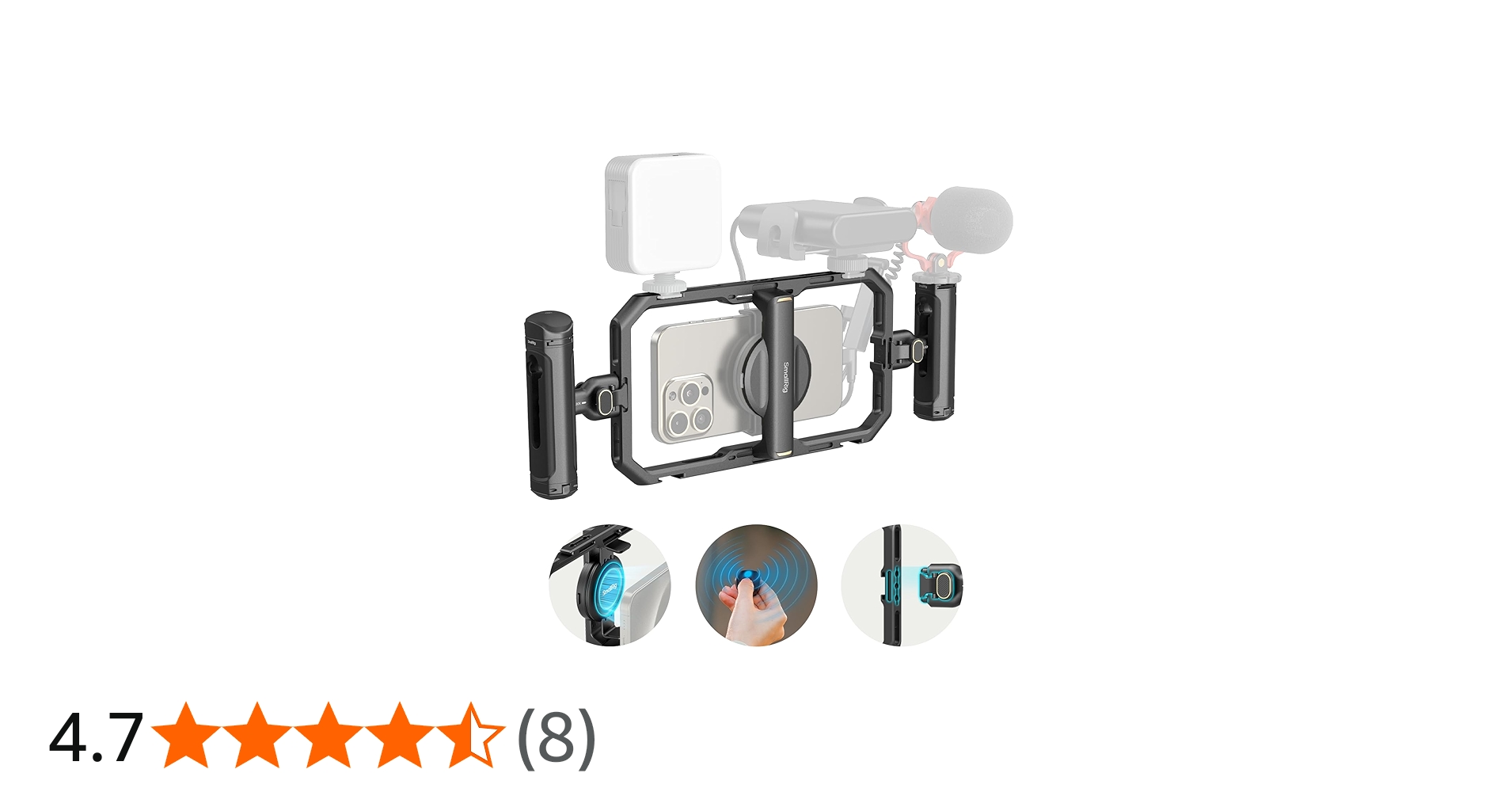 Amazon.co.jp: SmallRig スマホビデオ撮影用キット ベーシック 汎用型