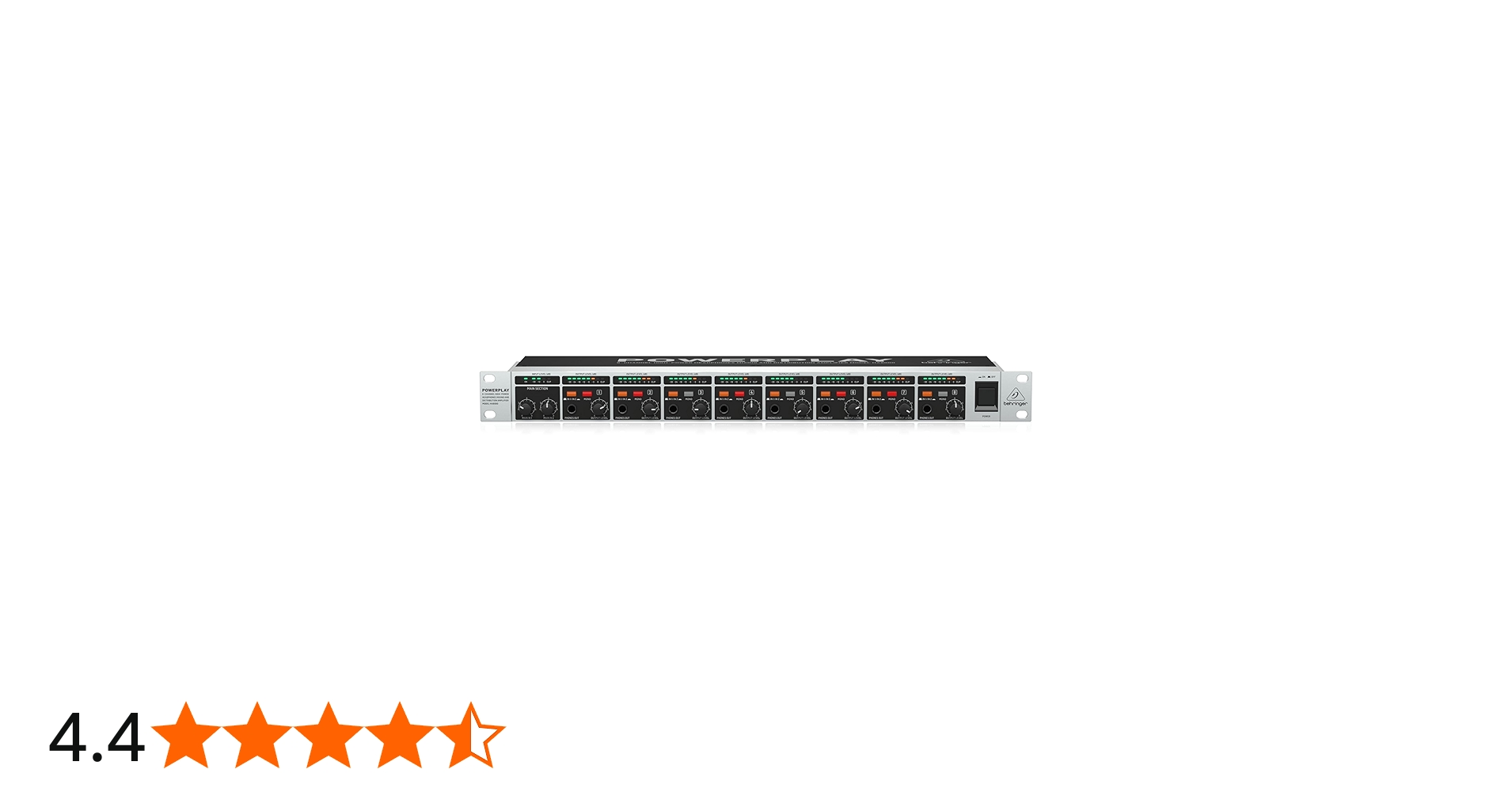 Amazon.co.jp: Behringer ヘッドフォンアンプ 8ch 1Uサイズ 2バンドEQ