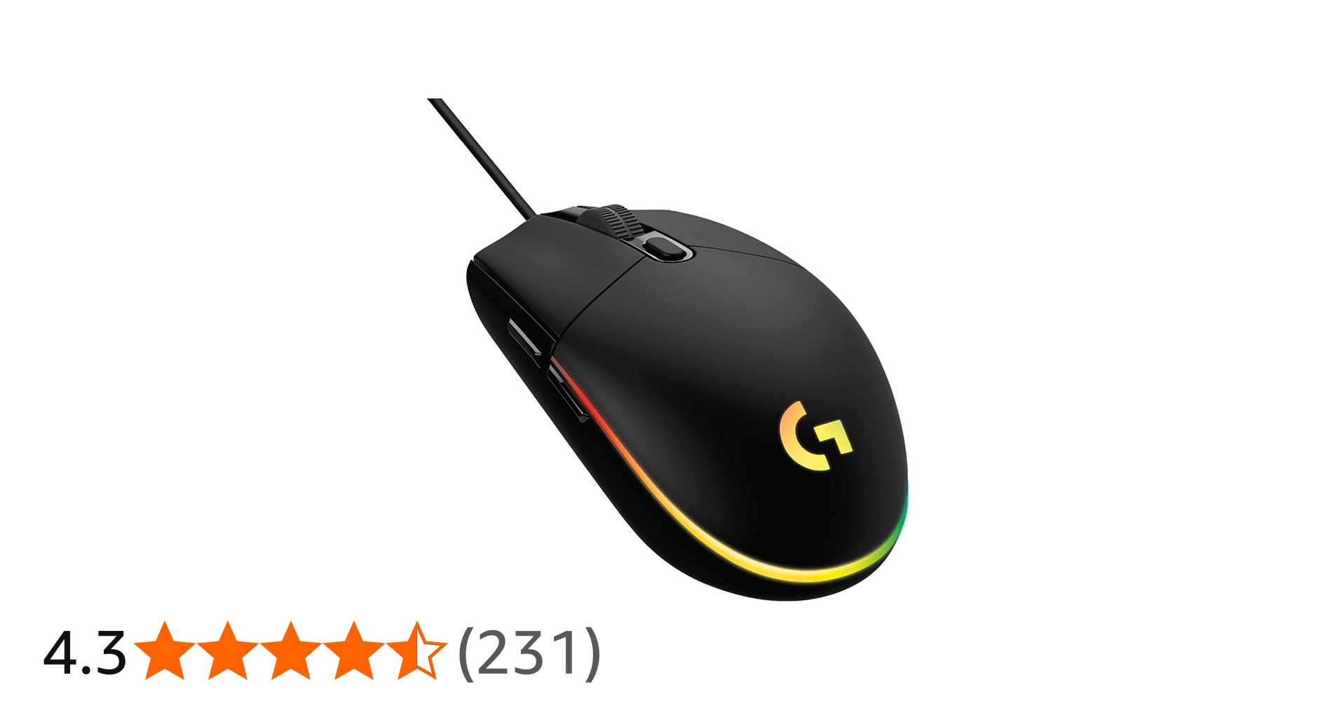 Amazon | Logitech G ゲーミングマウス 有線 G102 LIGHTSYNC RGB 6個