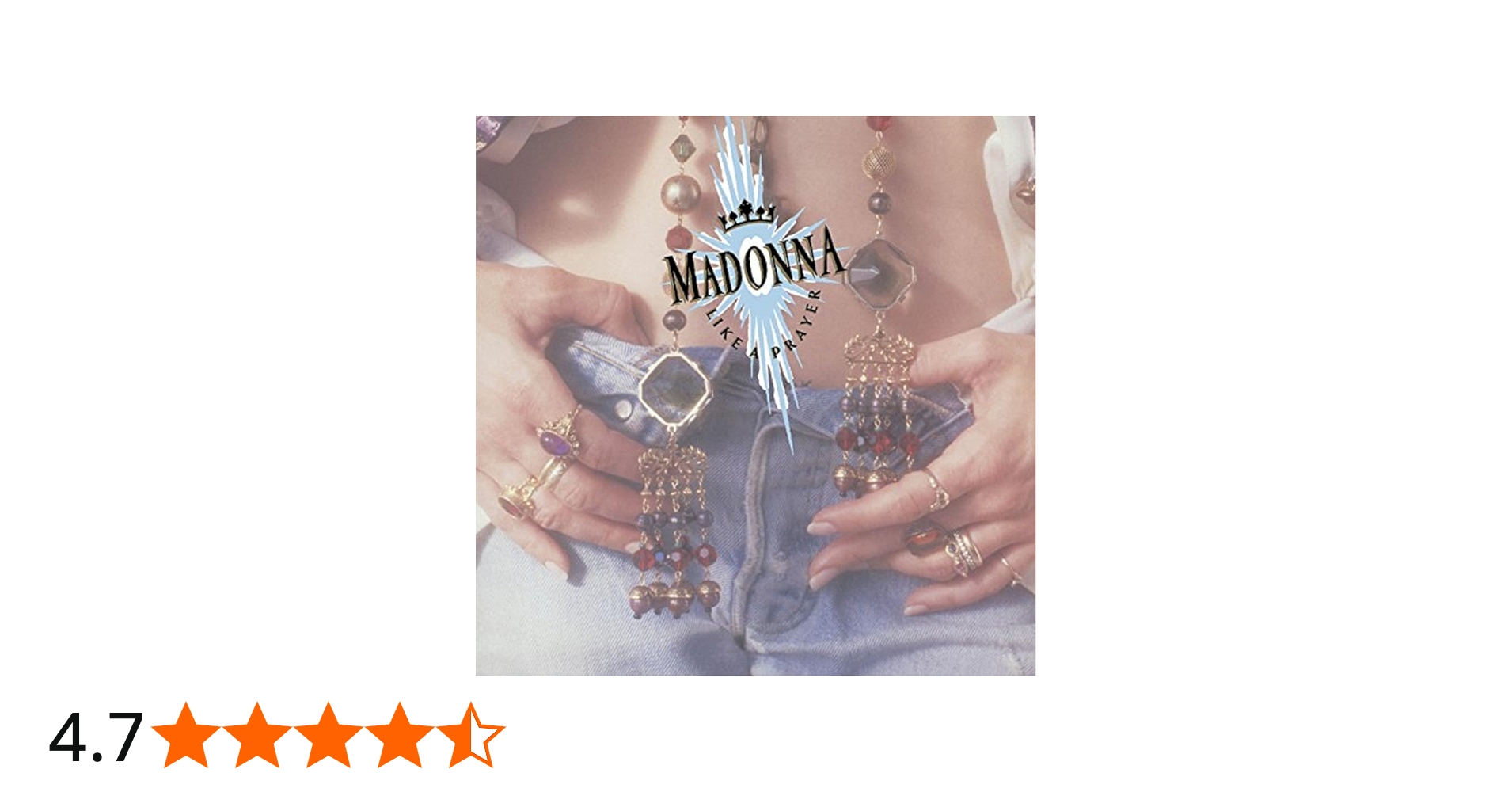 Amazon.co.jp: Like a Prayer -Hq- [Analog]: ミュージック