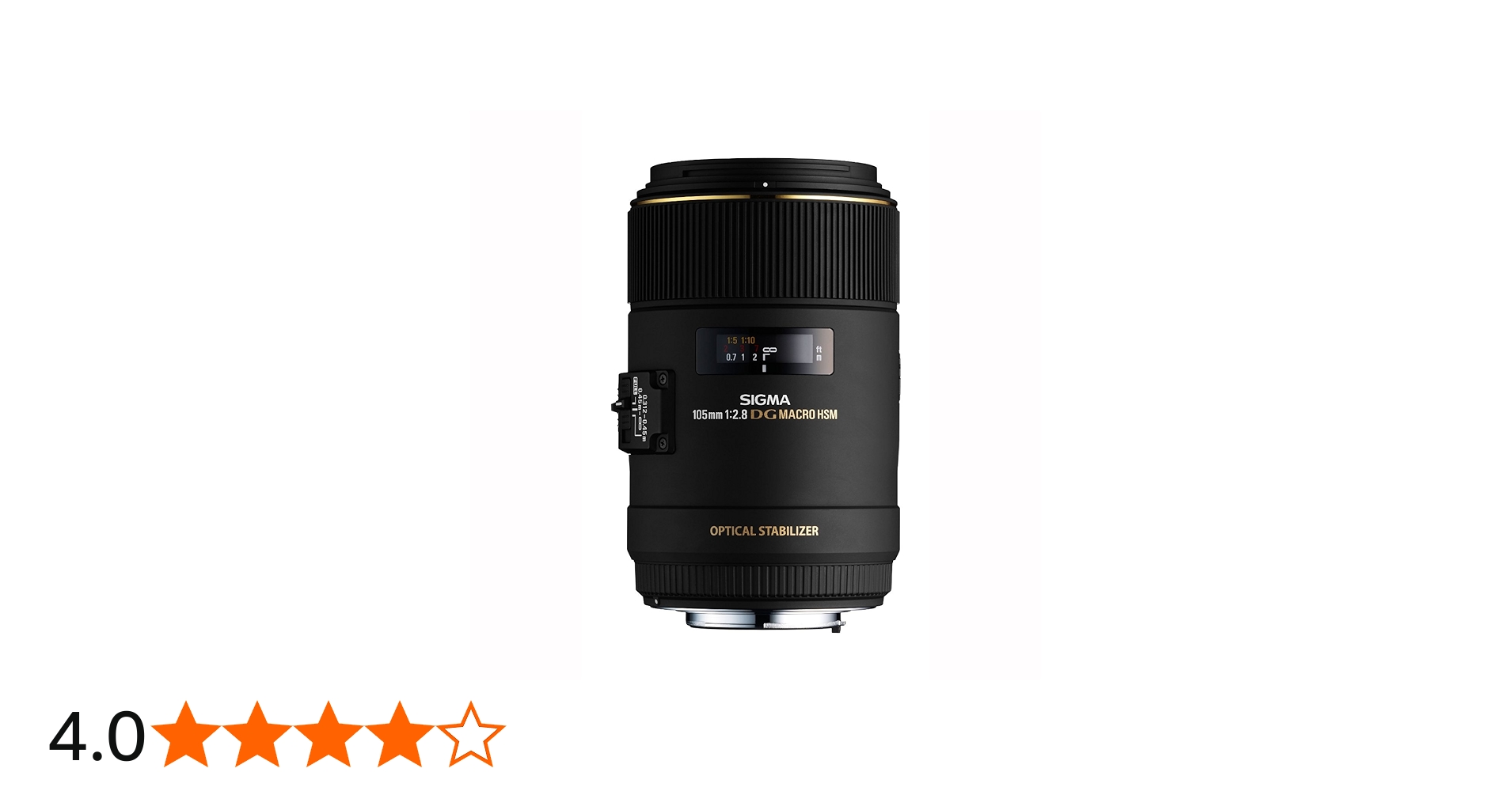 Amazon.co.jp: Sigma 105mm f/2.8 EX DG OS HSM SLR Macro lens Black