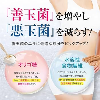 Amazon | スリビア SLIBIA 短鎖脂肪酸 酪酸菌 ビフィスリム菌 オリゴ糖