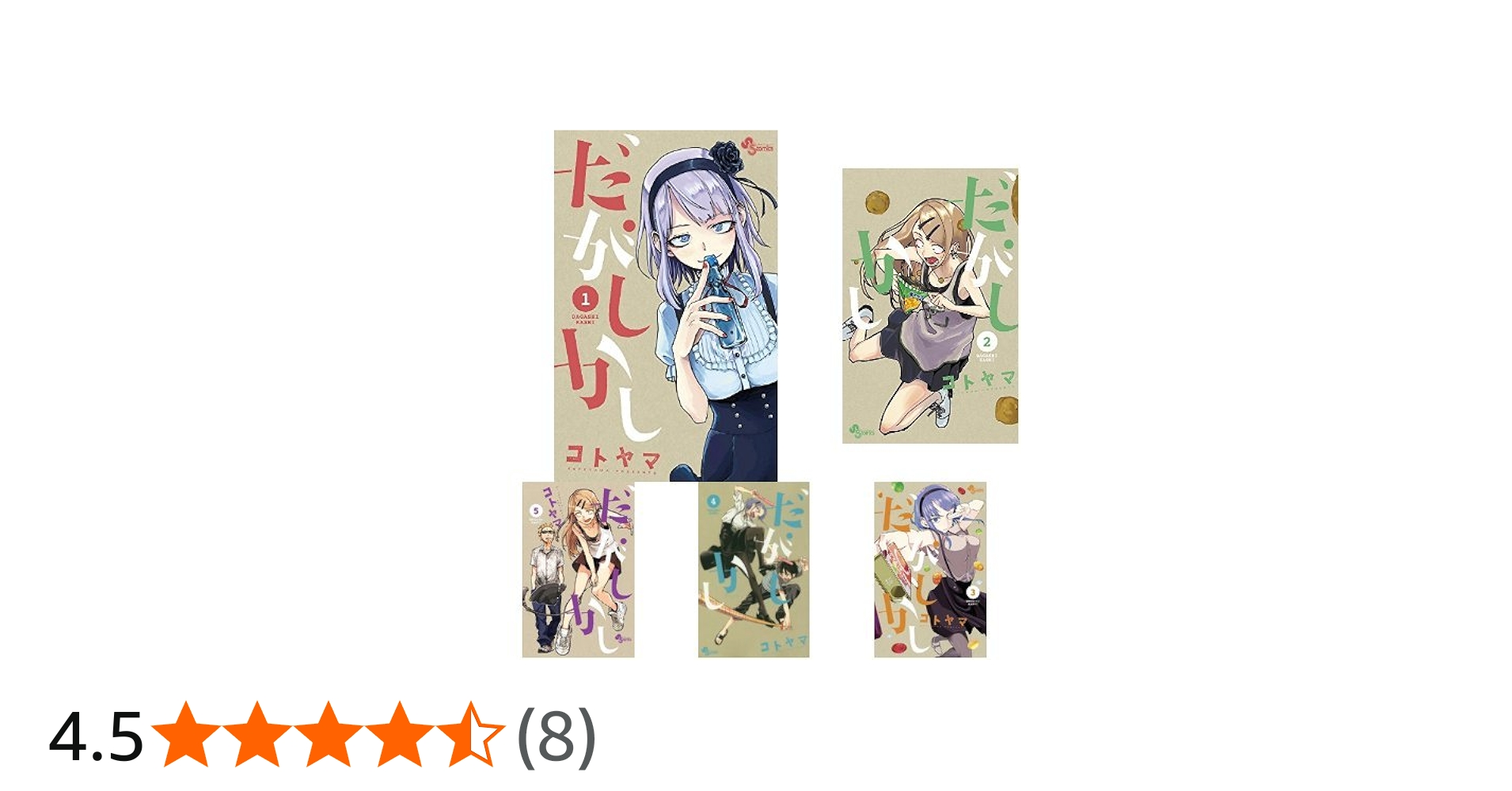 だがしかし 全11巻 新品セット | コトヤマ |本 | 通販 | Amazon