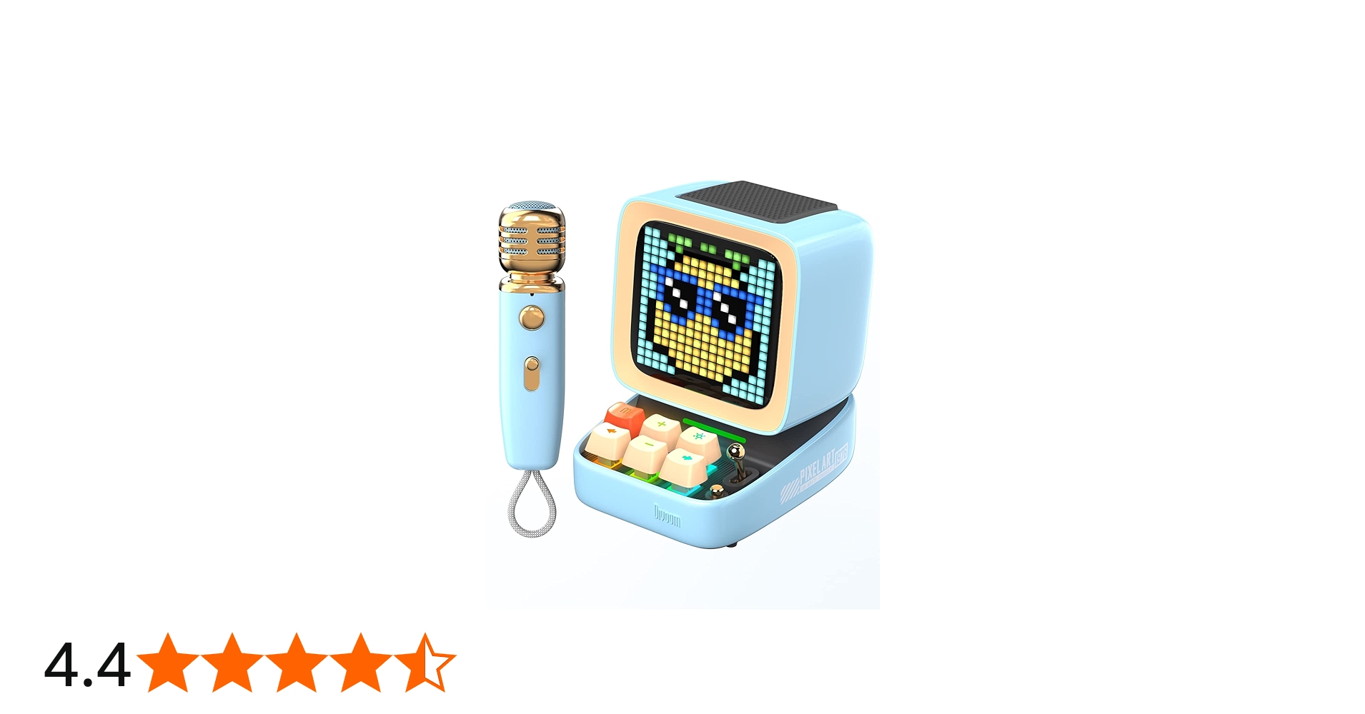 Amazon.co.jp: Divoom Ditoo-Mic ワイヤレスBluetoothスピーカー