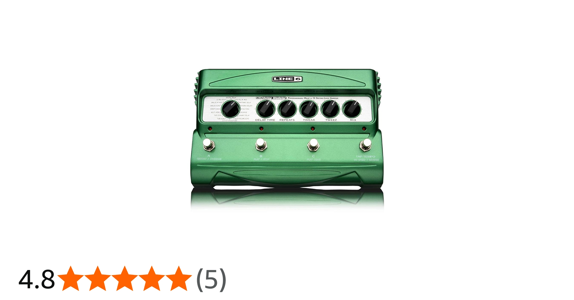 Amazon | LINE6 DL4 Delay Modeler エフェクター | ディレイ・リバーブ