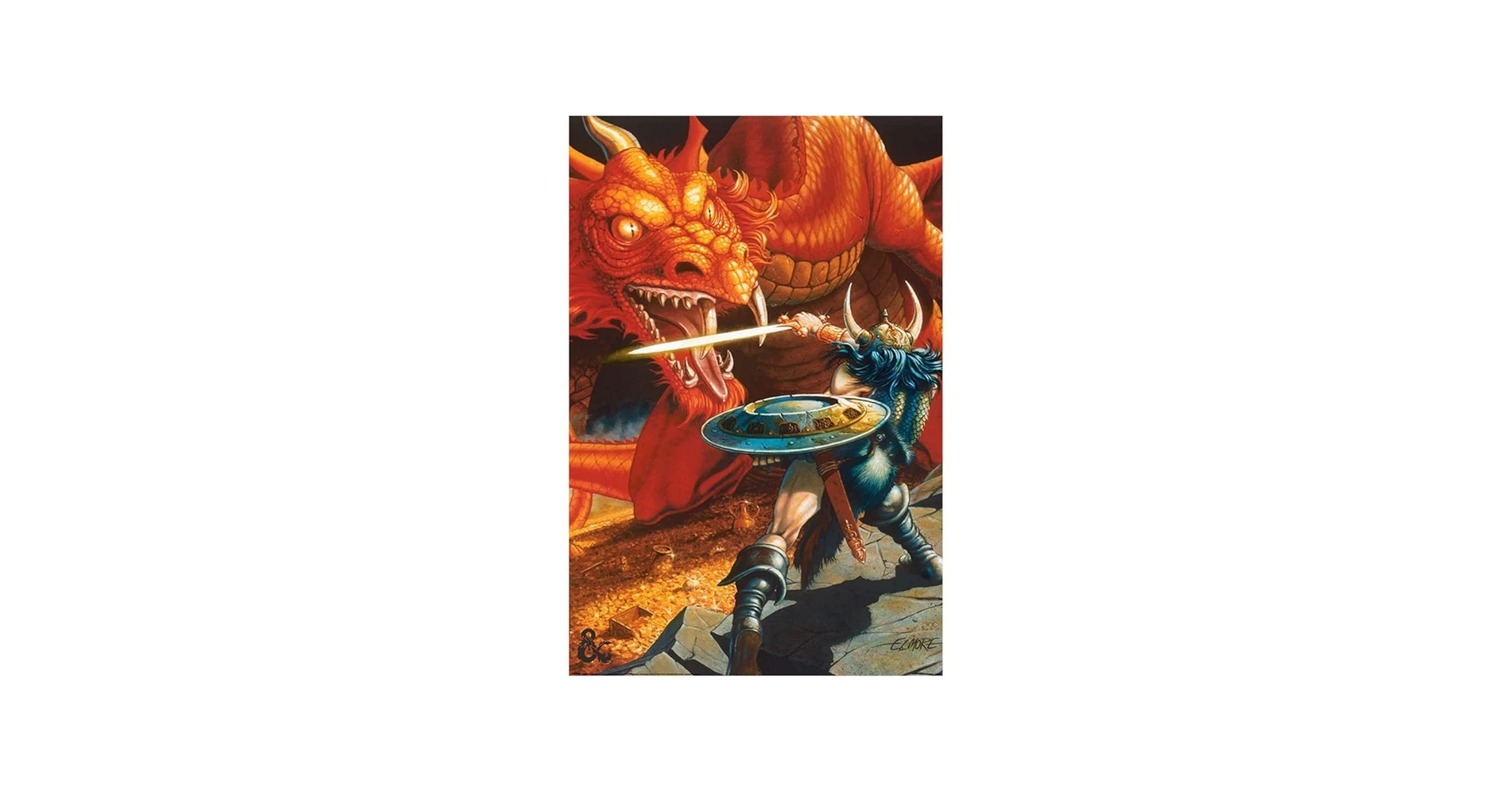 Amazon.com: Dungeons & Dragons (Classic Red Dragon Battle) 61 x