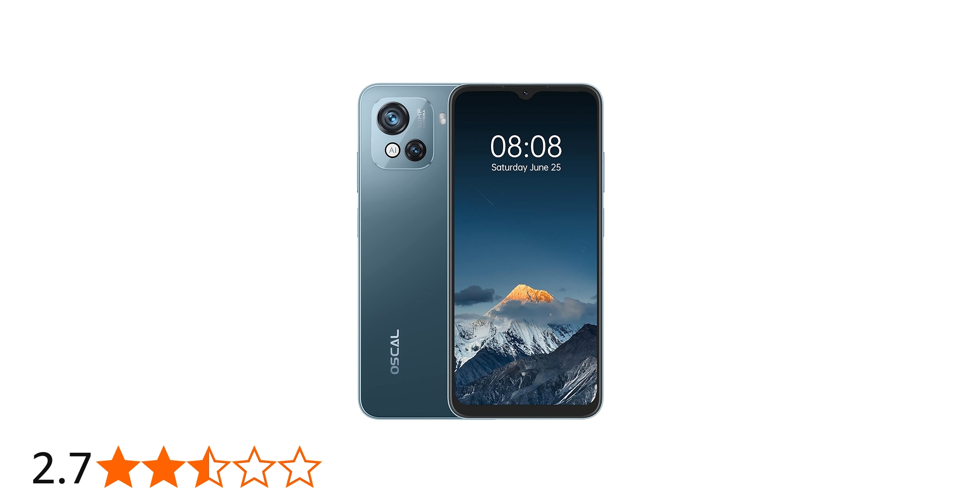 Amazon | OSCAL スマホ C80 SIMフリー LTE通信 オクタコアプロセッサー