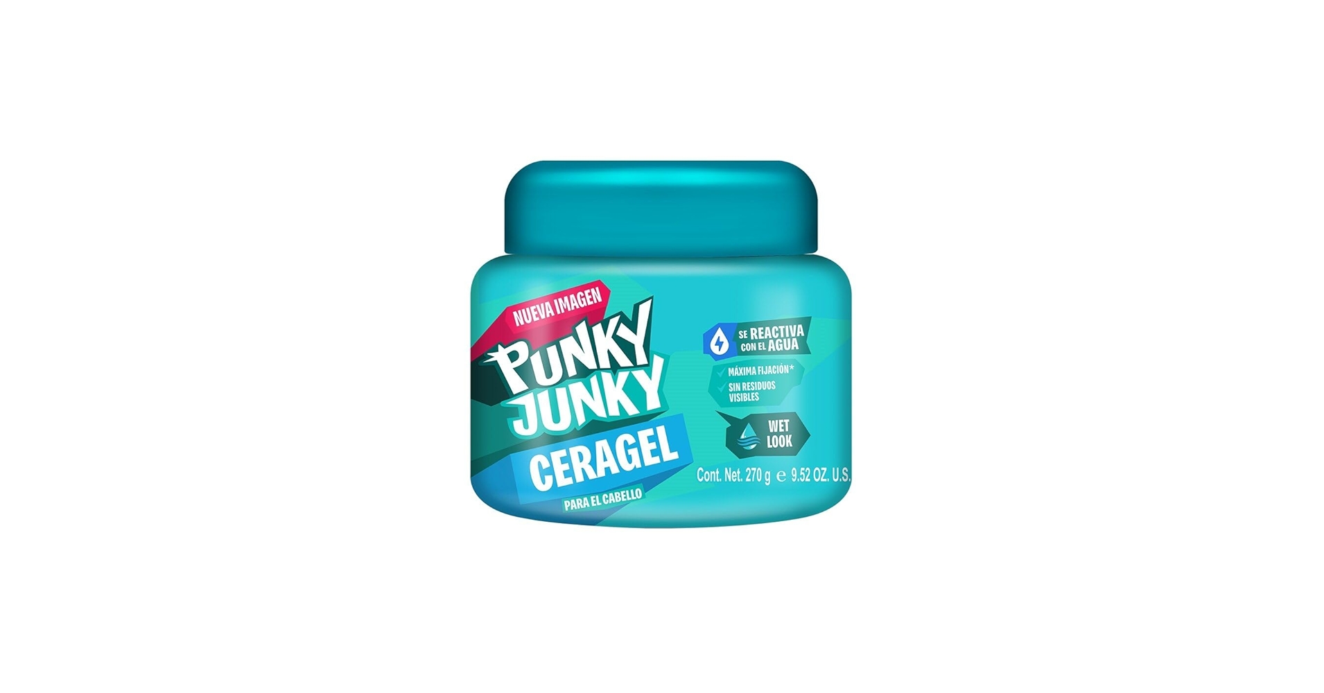 Amazon.com : Punky Junky Cera Gel Fx Brillante Gel Wax 9.52oz