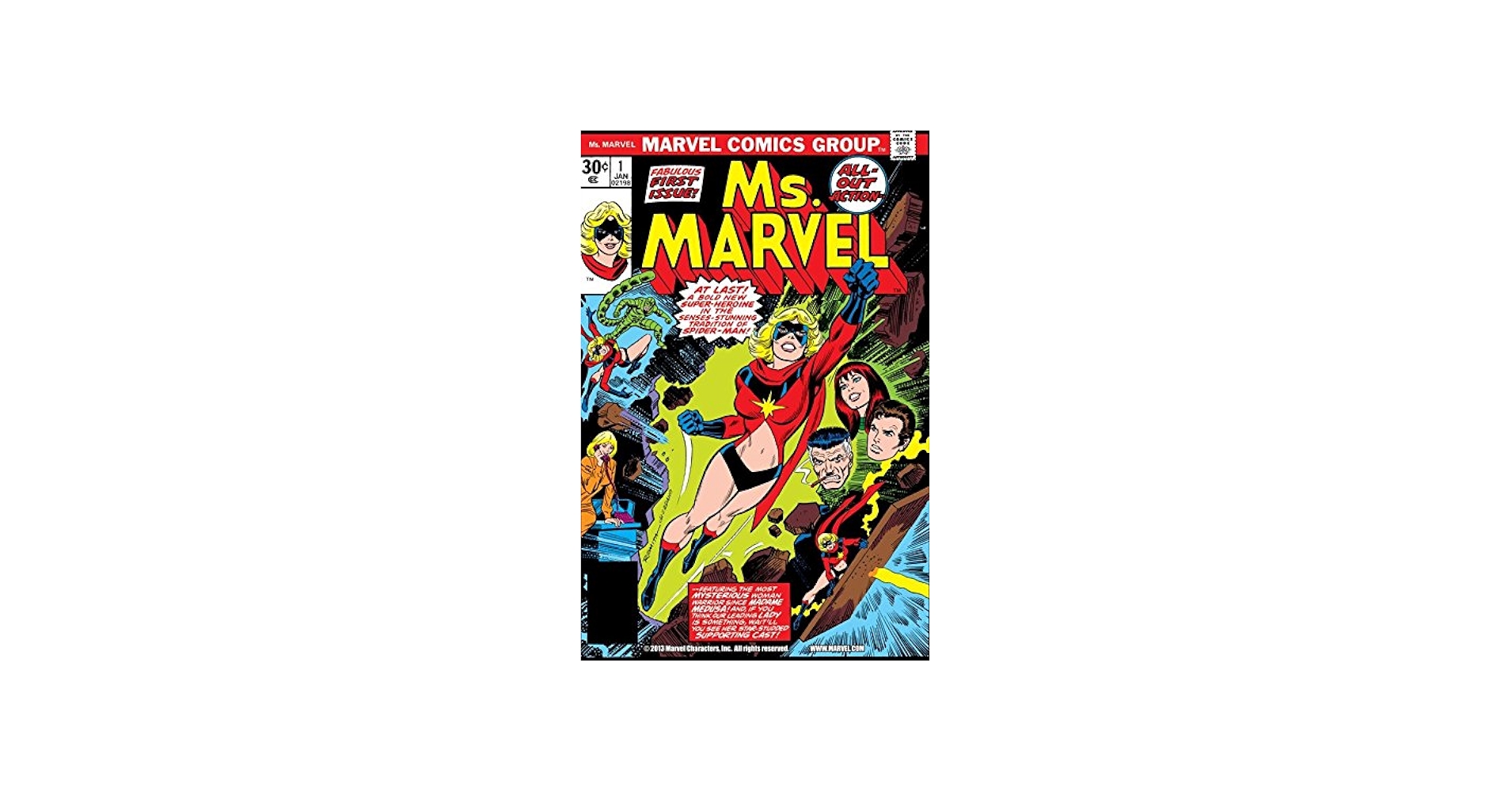 Amazon.com: Ms. Marvel (1977-1979) #1 eBook : Conway, Gerry
