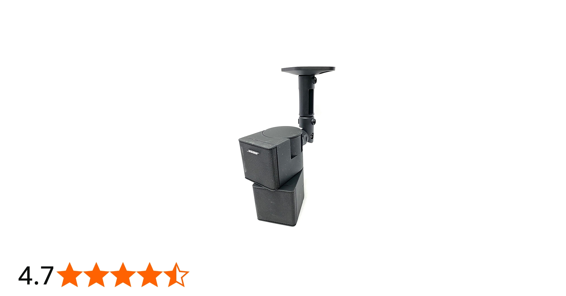 Amazon | USAV 壁取り付け天井ブラケット Bose Jewel Cubeスピーカー用